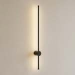 Proudome 3 Color Mode LED Wall Light | Modern Black Linear Decorative Lighting Fixture - Image 5