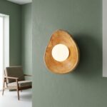 Proudome Solid Wood Wall Light with G9 Bulb Included | Modern Wooden Decorative Wall Lamp - Image 3