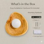 Proudome Solid Wood Wall Light with G9 Bulb Included | Modern Wooden Decorative Wall Lamp - Image 7