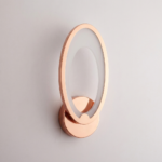Proudome 3 Color Mode LED Wall Light – Modern Rose Gold Decorative Wall Sconce - Image 2