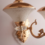 Proudome Acrylic 3 Color Mode LED Wall Light – Luxury Gold Decorative Wall Sconce - Image 6