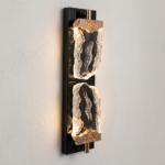 Proudome 3 Color Mode Acrylic LED Wall Light | Modern Designer Black Wall Lamp - Image 5