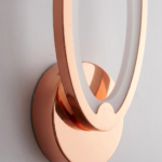 Proudome 3 Color Mode LED Wall Light – Modern Rose Gold Decorative Wall Sconce - Image 6