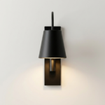 Proudome Black Metal Wall Light – Modern Designer Wall Sconce for Bedroom, Living Room & Hallway (Bulb Not Included) - Image 8