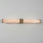 Proudome Luxury Ribbed LED Wall Light | Gold Finish Modern Vanity & Mirror Light for Bathroom, Dressing Area & Interior Décor - Image 2