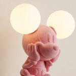 Proudome Mickey Mouse Table Lamp for Kids Bedroom, Cartoon Bedside Night Lamp for Baby Nursery & Study Desk Decor - Image 6