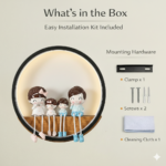 Proudome Family LED Accent Light for Kids Room, Cute Children Wall Decor Lamp for Baby Bedroom & Playroom - Image 8