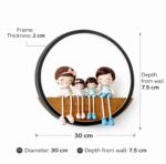 Proudome Family LED Accent Light for Kids Room, Cute Children Wall Decor Lamp for Baby Bedroom & Playroom - Image 7