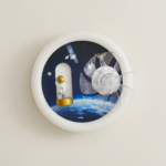 Proudome Astronaut Wall Light with Fan for Kids Room, Space Theme LED Lamp for Nursery & Boys Bedroom Decor - Image 2