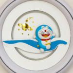 Proudome Doraemon LED Ceiling Light for Kids Room, Cartoon Round Ceiling Lamp for Nursery & Baby Bedroom Decor - Image 6
