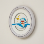 Proudome Doraemon LED Ceiling Light for Kids Room, Cartoon Round Ceiling Lamp for Nursery & Baby Bedroom Decor - Image 5