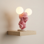 Proudome Mickey Mouse Table Lamp for Kids Bedroom, Cartoon Bedside Night Lamp for Baby Nursery & Study Desk Decor - Image 5