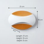 Proudome Designer Outdoor Wall Light, Modern Decorative LED Lamp for Facade, Balcony & Entrance - Image 6