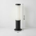 Proudome Outdoor Bollard Light, Modern LED Pathway Lamp for Garden, Walkway & Landscape Lighting - Image 5