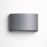 Proudome Up Down Outdoor Wall Light, Modern Curved LED Wall Lamp for Garden, Balcony & Porch - Image 2