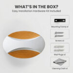 Proudome Designer Outdoor Wall Light, Modern Decorative LED Lamp for Facade, Balcony & Entrance - Image 7
