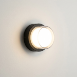 Proudome Dome LED Outdoor Wall Light, Modern Surface Mount Wall Lamp for Porch, Entrance & Exterior Walls - Image 4