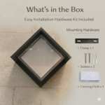 Proudome LED Outdoor Wall Light, Modern Panel Wall Lamp for Gate, Pillar & Exterior Walls - Image 7