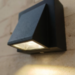 Proudome Angled Outdoor Wall Light, Modern Hood Style LED Lamp for Pathway, Staircase & Exterior Walls - Image 5