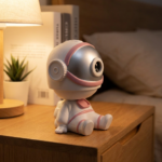 Proudome Astronaut Projector Lamp for Kids Bedroom, Space Theme Moon Projection Night Light, Bedside Ambient Lamp - Image 5