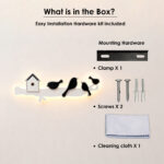 Proudome LED Bird Wall Light for Kids Bedroom, Cute Bird Wall Lamp for Nursery, Baby Area & Playroom Decor - Image 8