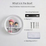 Proudome Brother Sister LED Wall Light for Kids Bedroom, Sibling Love Decorative Lamp for Baby Nursery Room Decor - Image 8