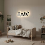 Proudome LED Bird Wall Light for Kids Bedroom, Cute Bird Wall Lamp for Nursery, Baby Area & Playroom Decor - Image 3