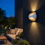 Proudome Designer Outdoor Wall Light, Modern Decorative LED Lamp for Facade, Balcony & Entrance - Image 3