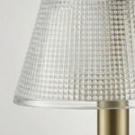 Proudome Gold LED Table Lamp with Acrylic Diffuser & 3 Color Modes | Modern Bedside Lighting - Image 7