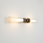 Proudome Modern Linear LED Wall Light | Designer Glass Tube Vanity & Mirror Light for Bathroom & Dressing Area - Image 4