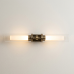 Proudome Modern Linear LED Wall Light | Designer Glass Tube Vanity & Mirror Light for Bathroom & Dressing Area