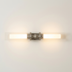 Proudome Designer Glass Tube Wall Light | Modern LED Vanity & Mirror Light for Bathroom, Dressing Area & Interior Lighting