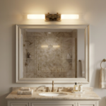 Proudome Modern Linear LED Wall Light | Designer Glass Tube Vanity & Mirror Light for Bathroom & Dressing Area - Image 3