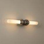 Proudome Designer Glass Tube Wall Light | Modern LED Vanity & Mirror Light for Bathroom, Dressing Area & Interior Lighting - Image 4