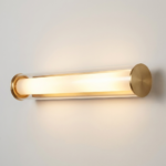 Proudome Minimalist LED Tube Wall Light | Modern Gold Finish Vanity Light for Bathroom Mirror, Dressing Area & Interior Lighting - Image 4