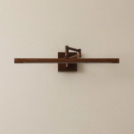 Proudome Large Brown LED Picture Light | Wide Wall Mounted Artwork & Mirror Illumination - Image 2