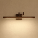 Proudome Large Brown LED Picture Light | Wide Wall Mounted Artwork & Mirror Illumination