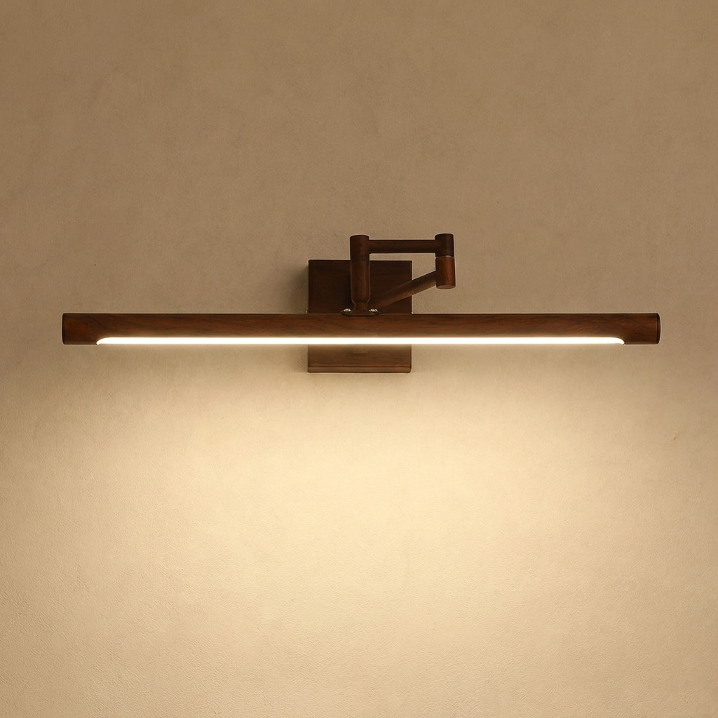 download - 2026-04-09T174811.011 Proudome Large Brown LED Picture Light | Wide Wall Mounted Artwork & Mirror Illumination - Image 1