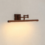 Proudome Large Brown LED Picture Light | Wide Wall Mounted Artwork & Mirror Illumination - Image 5