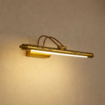 Proudome Gold LED Picture Light | Wall Lamp for Artwork & Mirror Illumination - Image 3