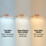Proudome Contemporary LED Picture Lamp | Wall Mounted Frame & Mirror Accent Light - Image 4