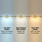 Proudome Gold LED Picture Light | Wall Lamp for Artwork & Mirror Illumination - Image 5