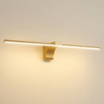 Proudome Slim LED Picture Light | Modern Gold Linear Wall Light for Artwork & Mirror Lighting - Image 5