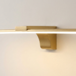Proudome Slim LED Picture Light | Modern Gold Linear Wall Light for Artwork & Mirror Lighting - Image 6