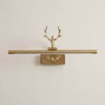 Proudome Deer Head LED Picture Light | Decorative Wall Mounted Artwork & Mirror Lighting - Image 2