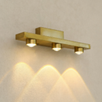 Proudome Gold LED Picture Light | Small Wall Mounted Artwork & Mirror Accent Lamp | Warm White - Image 4