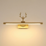 Proudome Deer Head LED Picture Light | Decorative Wall Mounted Artwork & Mirror Lighting