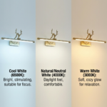 Proudome Deer Head LED Picture Light | Decorative Wall Mounted Artwork & Mirror Lighting - Image 4