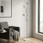 Proudome Modern Multi Head Floor Lamp | 5 Light Tree Standing Lamp for Living Room & Bedroom - Image 3