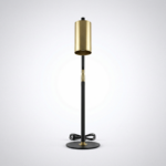 Proudome Black & Gold Table Lamp | Elegant LED Bedside Lighting for Bedroom, Office Desk & Home Decor - Image 7